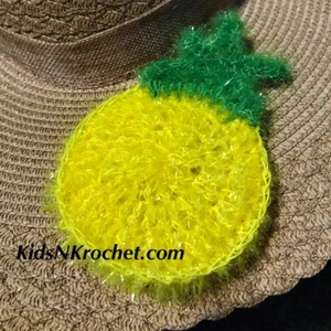 3er Set Pinapple Geschirr Gesichtspeeling, Geschirrkleidung, Geschirrlappen - Bild 1 von 2