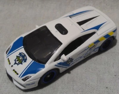 2015 Matchbox Lamborghini Gallardo LP560-4 Polizia MB867 White Mint Loose  - Image 1 of 4