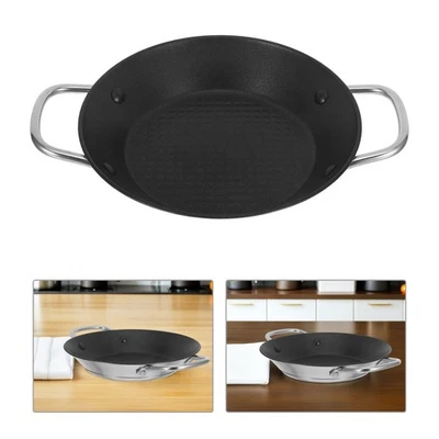 Padella Fritta Padellino Bistecchiera Antiaderente D' Piatta - Immagine 1 di 4