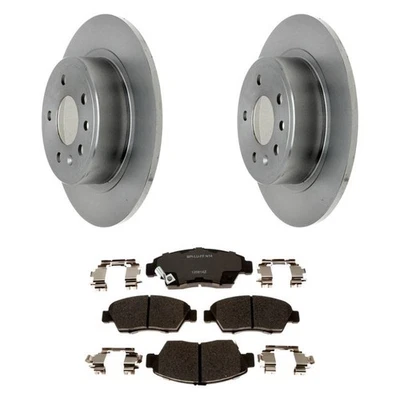 For Acura RSX 02-06 Raybestos R-Line Plain Front Brake Kit w Ceramic Pads Foto 1 de 4