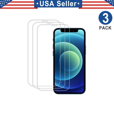 Protector de pantalla de hidrogel 3PK para iPhone 12 11 Mini Pro Max XR X XS Max Foto 1 de 2