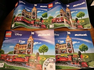 LEGO 71044 Disney Train & Station manuales de instrucciones solo TODOS 1, 2, 3,4 USADOS EN EXCELENTE ESTADO  - Imagen 1 de 6