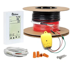 Dr Infrarotheizung Elektrostrahler Fußbodenheizung Kabelset mit WLAN Thermoskanne... - Bild 1 von 6