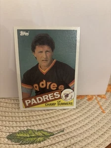 Topps 208 Champ Summers 1985 - Imagen 1 de 2