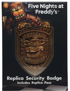 Five Nights at Freddy's - Security Badge Replica - Picture 1 of 5