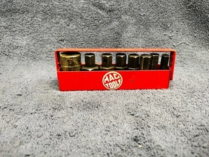 MAC TOOLS VT-8 8pcs SAE Impact HEX driver bits with tray. - Picture 1 of 3