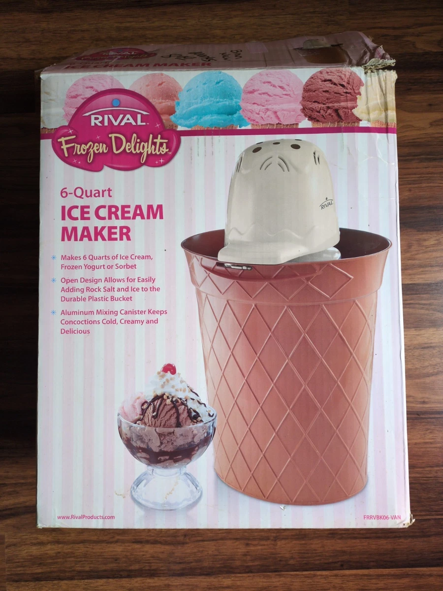 Rival Brown Electric Ice Cream Makers for sale | eBay