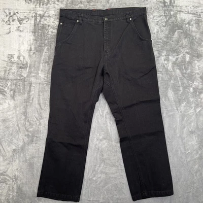 Nuevos pantalones de mezclilla negros Craftsman Carpenter para hombre talla 38x30 Foto 1 de 4