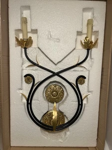Chelsea House Burkhart Bathroom Wall Sconce Light New - Picture 1 of 12