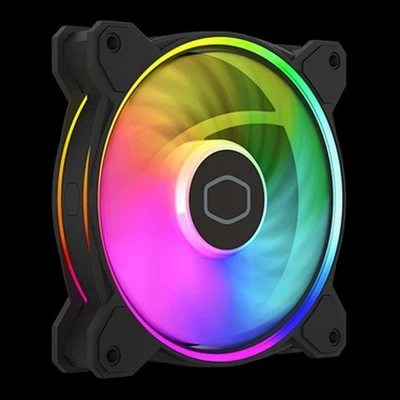 Cooler Master MasterFan MF120 Halo² Fan Duo-Ring ARGB Gen2 LED MFL-B2DN-21NP2-R2 - Image 1 of 2