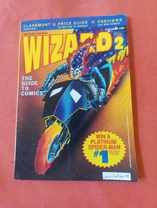 Wizard Guide to Comics Magazine #2 1991 including Ghost Rider Poster - Picture 1 of 11