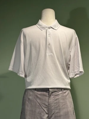 Ben Hogan Performance Men's White Golf Polo Shirt Size L - Image 1 of 4
