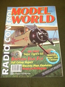 R C MODEL WORLD - SUPER TIGRE XII - JUNE 1992 - Picture 1 of 1