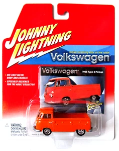 JOHNNY LIGHTNING R2 VOLKSWAGEN 1965 TYPE 2 PICKUP ORANGE - Picture 1 of 1
