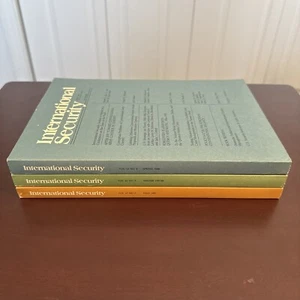 Int’l Security Vol 12 - 1987-88 - NATO, Asia, Escalation - 3 Issues - Foto 1 di 10