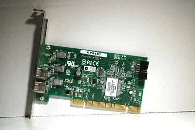 Dell FireWire Card | LSI FAE10 AM1 0J886H | 2 Port | Low Profile - Image 1 of 4