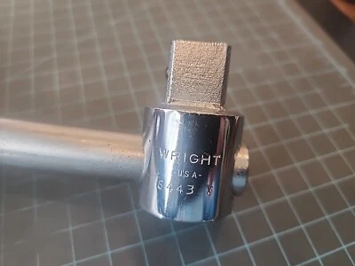 Wright Tools USA 🇺🇸 ¾" Drive Sliding T-Handle Breaker Bar 6443 ~ 18" - gw! - Image 1 of 4