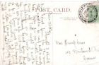 VINTAGE RUDYARD postcard:  CRCULAR DATE STAMP POSTMARK NEWTON-LE-WILLOWS 1907