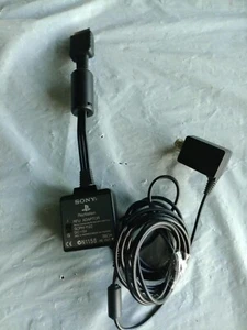 Adaptador de cable RFU original Sony SCPH-1122 PlayStation usado - entrega gratuita - Imagen 1 de 3