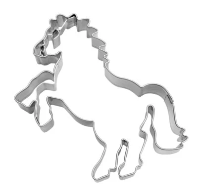 Prägeausstecher Pferd steigend 8 cm Ausstecher Ausstechform Keksausstecher Pony - Bild 1 von 3