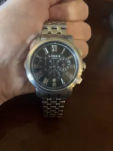 Links Of London Orologio Cronografo Uomo Richmond 44mm 6020.1132 - Foto 1 di 6