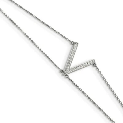 Acero Inoxidable Pulido con Cristal Preciosa MultiHebra con Pulsera Ext de 2 pulgadas Foto 1 de 3