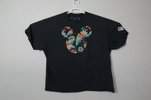 Neff + Disney Men's Mickey Mouse Floral Tee Black Shirt Size 3XL - Picture 1 of 7