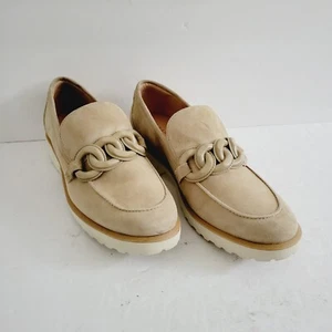 Cole Haan Geneva Beige Suede Slip-On Loafers Size 10 - Picture 1 of 8