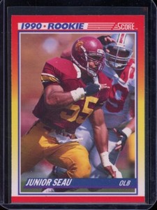 1990 Score Rookie Junior Seau Rc #302