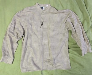 Vintage Prontto Moda Mens Long Sleave Shirt Size XL Italian Design - Picture 1 of 3