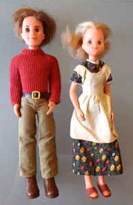 Mattel The Sunshine Family Famiglia Felice bambole vintage mamma papà doll - Picture 1 of 7