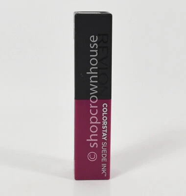 Batom Revlon ColorStay Suede Ink 0,09 oz #010 TUNNEL VISION-fúcsia brilhante - Imagem 1 de 3