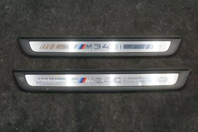 Juego 2 placas umbral puerta izquierda derecha 51478079724 Bmw M340i Xdrive G20 2020-22 *Nota* Foto 1 de 4