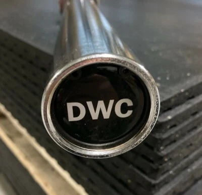 NUEVA BARRA DE RODAMIENTOS OLÍMPICA DWC PARA PLACAS DE 2" 20KG/45LB 7FT 1000LB CAPACIDAD CROSSFIT Foto 1 de 4