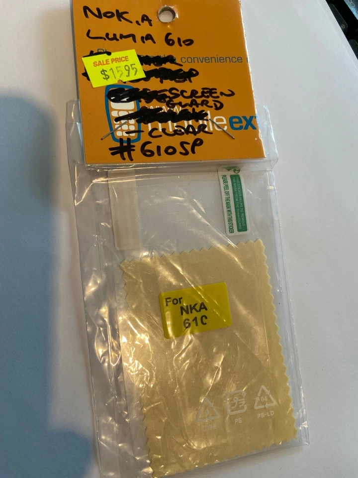 Nokia Lumia 610 Screen Guard Protector in Clear. Brand New & Sealed in packaging - Image 1 of 2