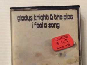 Gladys Knight & The Pips Cassette Tape I Feel A Song TESTED Works Steampunk Cave - Picture 1 of 7