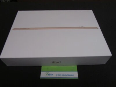 Apple iPad 9.7" 128 GB Wi-Fi Gold, Apple A9 Chip, Model: A1822, MPGW2CL/A  - Image 1 of 4