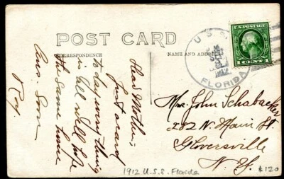 JAMAICA: (15322) EE. UU. FLORIDA ACORAZADO/TERREMOTO AMERICANO MÁS PODEROSO Foto 1 de 2