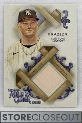 2020 Allen & Ginter #FSRA-CF Clint Frazier Game Bat Relic New York Yankees - Image 1 of 2