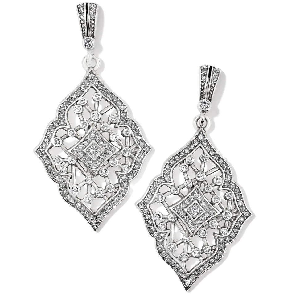 Brighton EMPRESS Crystal Post Drop Earrings JA8031