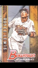 2017 Bowman Defining Moments #BDM-RL Royce Lewis Minnesota Twins