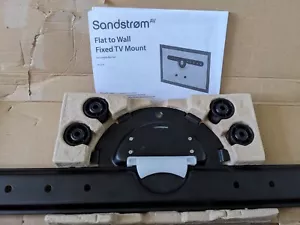 Sandstrom SFLEZ14 Fixed TV Wall Mount/Bracket for 32\"-75\" TV- NO SCREWS  - Picture 1 of 4