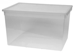 Aufbewahrungsbox Sammelbox Lagerbox Stapelbox Klarsichtbox Regalbox Box XXL - Bild 1 von 4