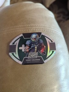 2016 PANINI DRAFT PICKS DIE-CUT PRIZM FOOTBALL COREY COLEMAN RC BAYLOR BEARS #46