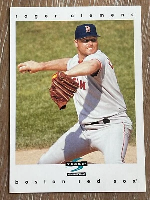 1997 Score Roger Clemens Boston Red Sox Baseball Card #181 - Image 1 of 2
