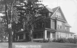 Windermere House Oberlin Ohio 1910s RPPC Real Photo postcard - Picture 1 of 2