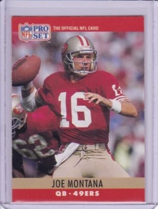Joe Montana 1990 Pro Set Card 293 Grade MT - Picture 1 of 2