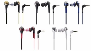 audio technica ATH-CKS550 SOLID BASS In-Ear Headphones 5 Color Variations NEW - Picture 1 of 7