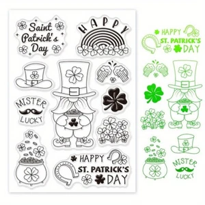 1Sheet PVC Plastic Stamps for DIY Scrapbooking Photo Album Decorative - Picture 1 of 7