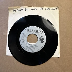 Jessie Burns One Less Lonely Night/Last Chance For Paradise 1983 Churchill 45 - Picture 1 of 4